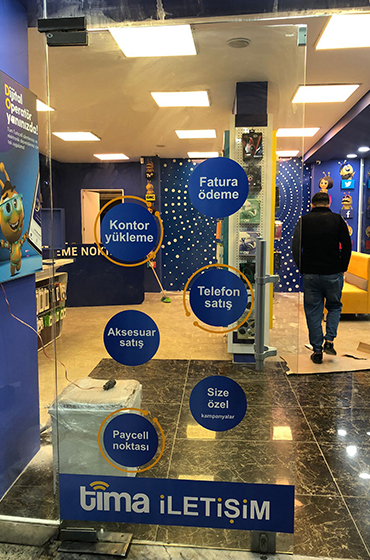 Turkcell Şube Tabelası