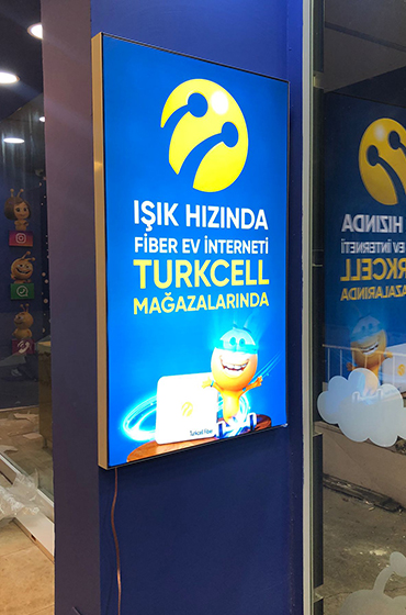 Turkcell Şube Tabelası
