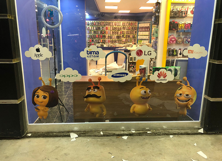 Turkcell Şube Tabelası